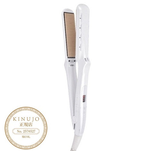【2回の使用・2025年8月23日購入】絹女ストレートヘアアイロン LM225 絹女-KINUJO- ストレートヘアアイロン (LM225
