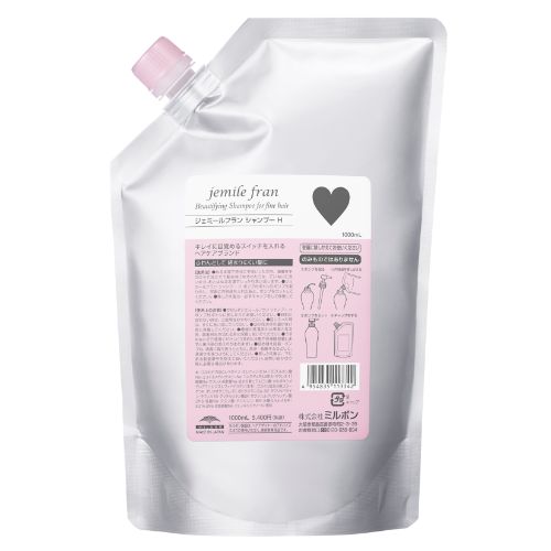 ｼﾞｪﾐｰﾙﾌﾗﾝ ｼｬﾝﾌﾟｰ ﾊｰﾄ 詰替 1000ml