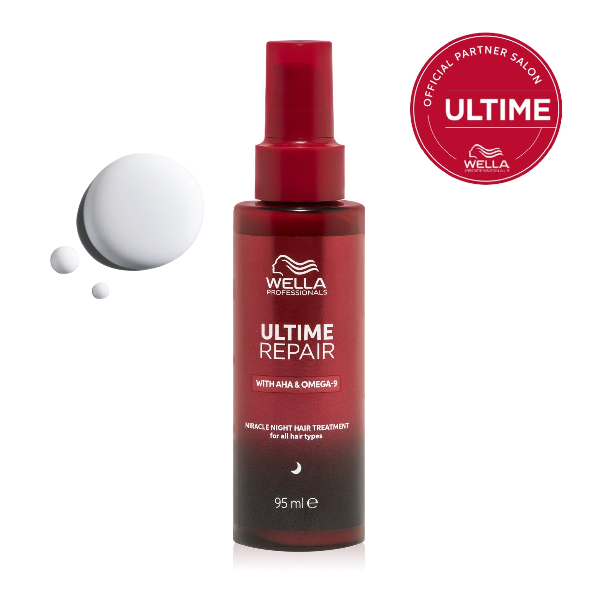 WELLA ULTIME REPAIR ナイトトリートメント 95ml 正規品】ULTIME（アルタイム） リペア ミラクルナイトトリートメント
