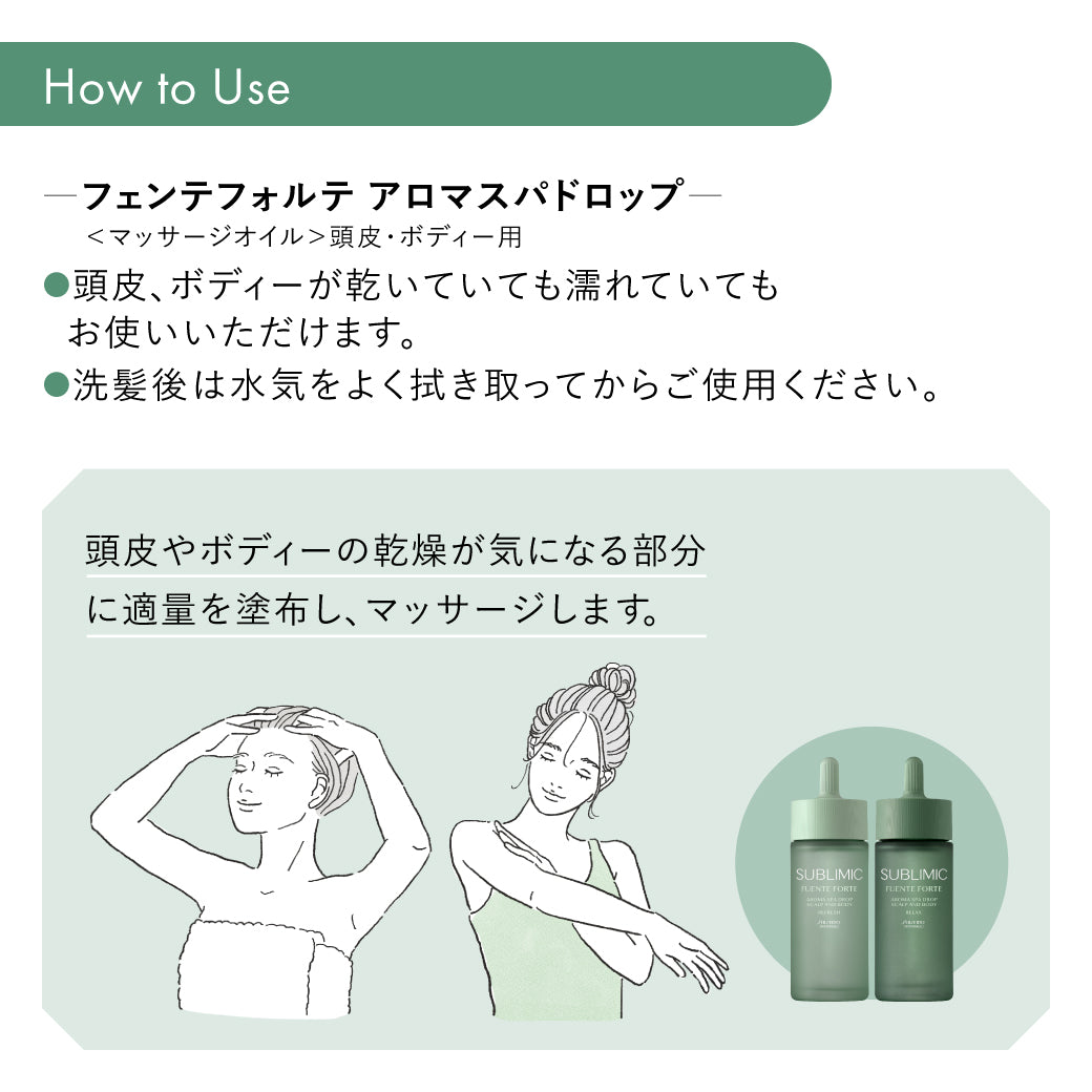 サブリミック フェンテフォルテ アロマスパドロップ h リフレッシュ