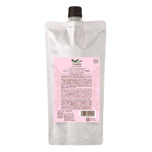 ユント ヘアトリートメント 3 詰替 500g