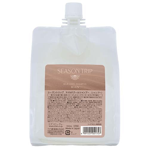 シーズントリップ　マイルドクールシャンプー　詰替　５５０ｍｌ