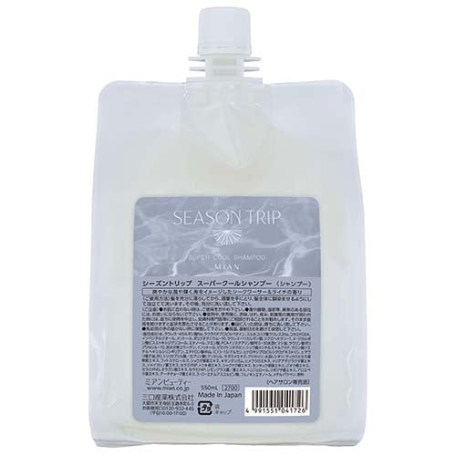 シーズントリップ　スーパークールシャンプー　詰替　５５０ｍｌ