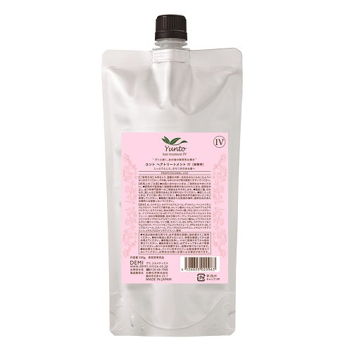 ユント ヘアトリートメント 4 詰替 500g