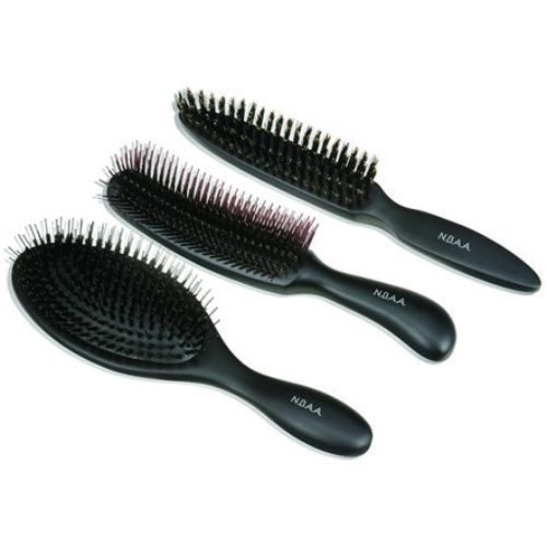 N.B.A.A. ブラッシングブラシ ブラック