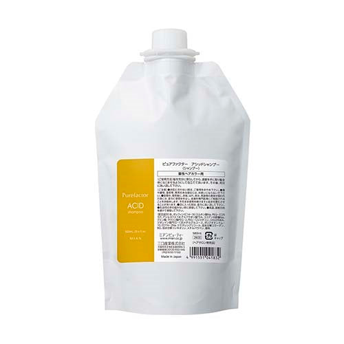 ｎｅｗ　ピュアファクター　アシッドシャンプー　詰替　５８０ｍｌ