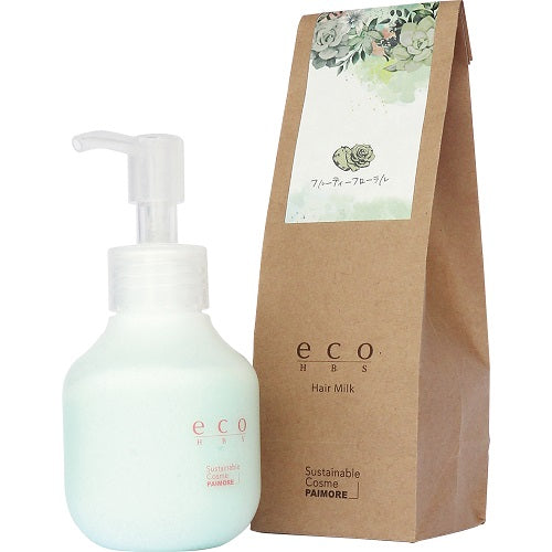 エコエイチビーエス ヘアミルク フルーティーフローラル 80g